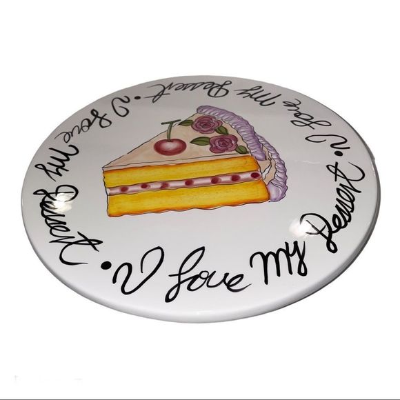 Milson & Louis Hand Painted Cake Riser - Picture 4 of 4